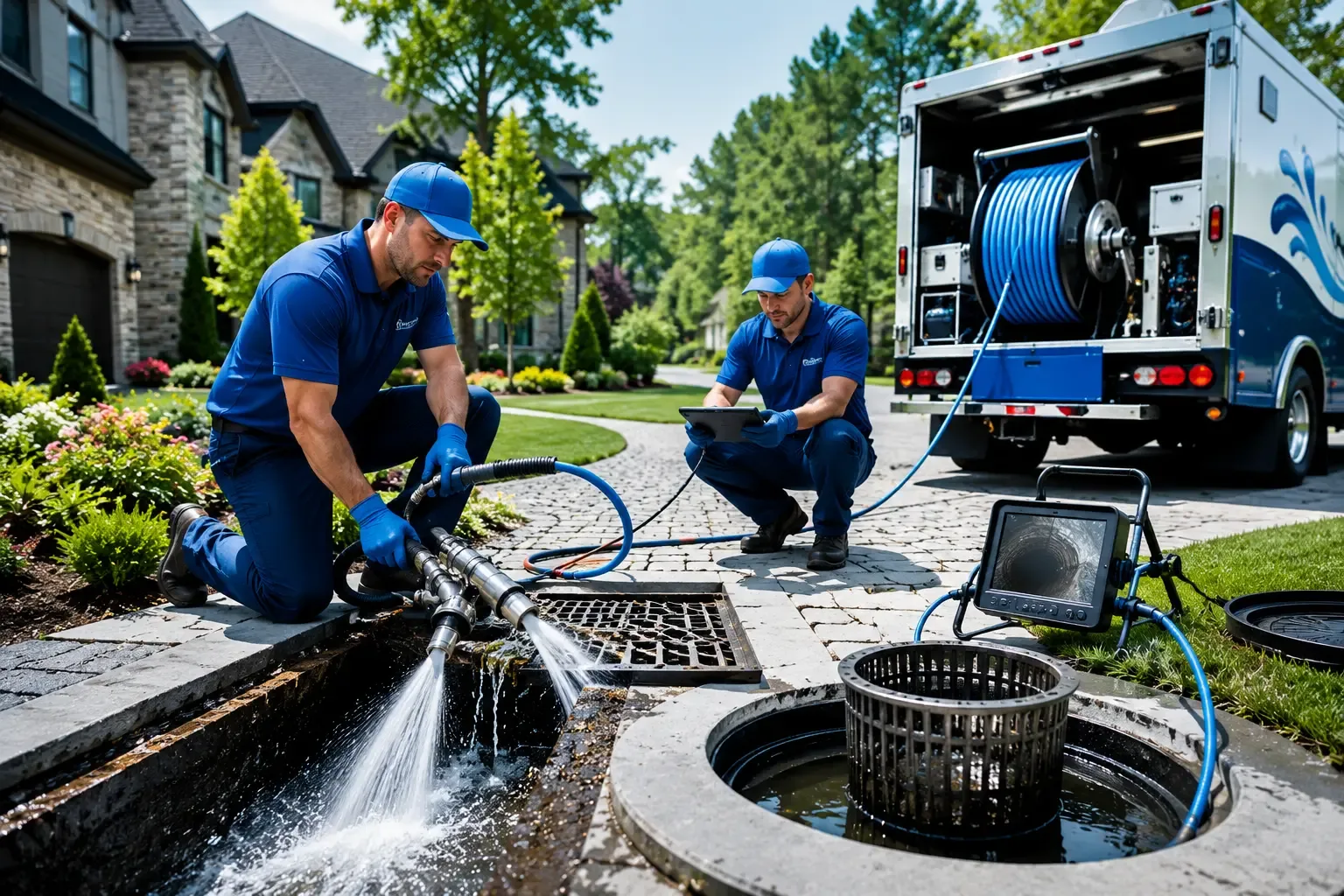Local outdoor drain cleaning professionals in Erving, MA